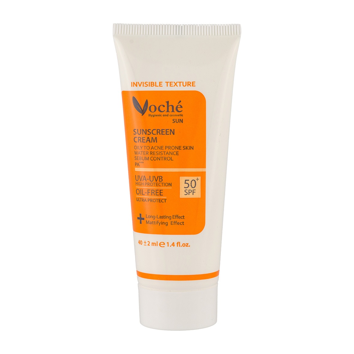 کرم ضد آفتاب بی‌رنگ پوست خشک و معمولی SPF 50 وچه