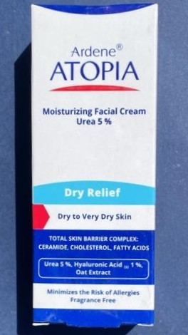 آردن آتوپیا کرم مرطوب قوی صورت اوره 5% DryRelief
